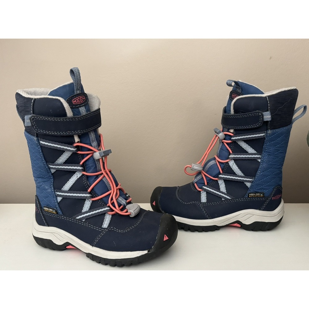 Keen Kids Blue and Pink Snow Boots